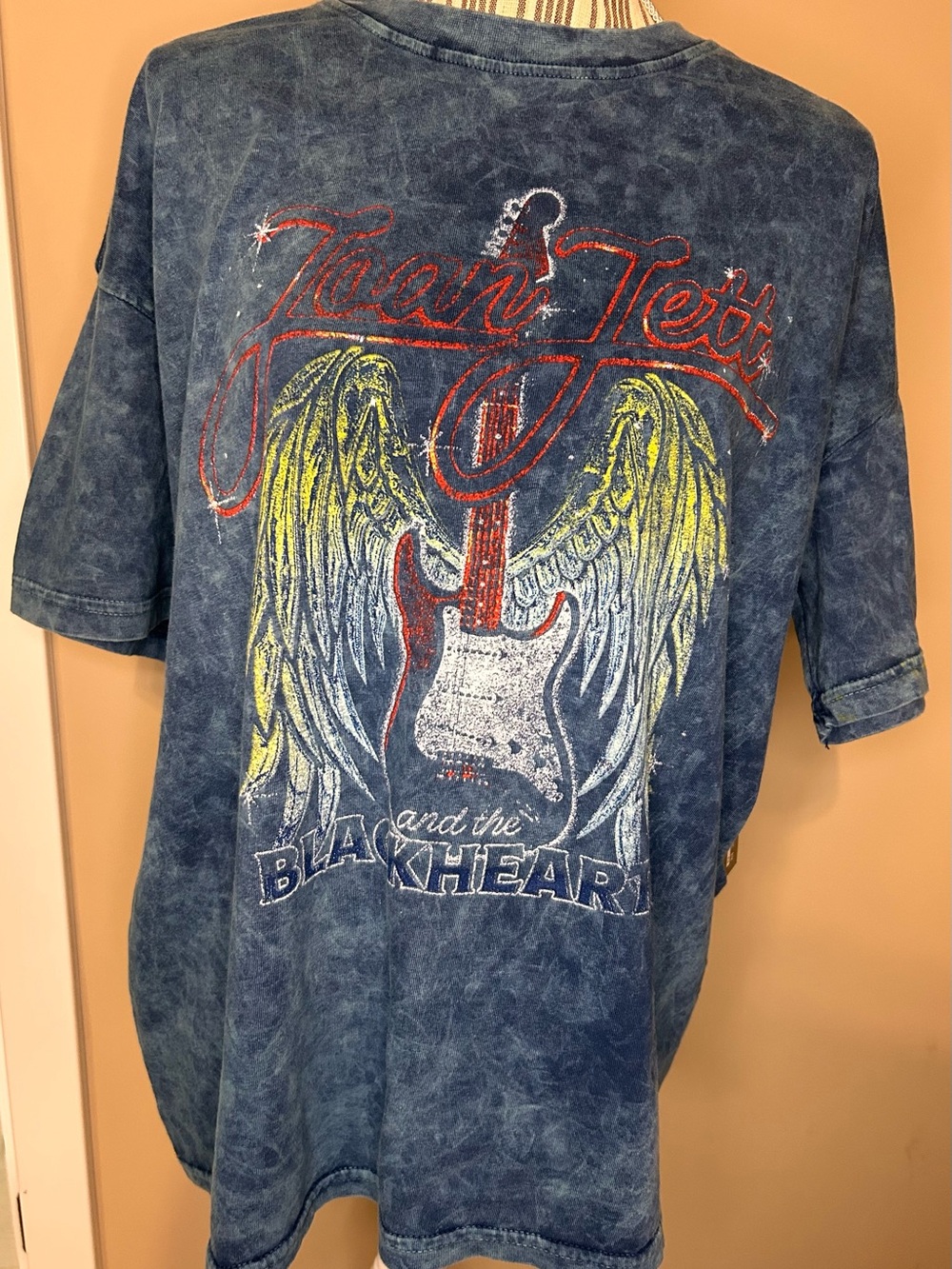 NWT Joan Jett Wings Oversized T-Shirt Size L